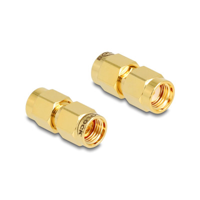 Delock Antennenadapter RP-SMA - RP-SMA, Stecker zu Stecker