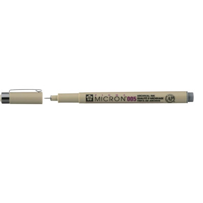 Sakura Fineliner Pigma Micron 005 0.2 mm, Kaltgrau