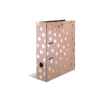 HERMA Ordner Dots A4 7 cm, Altrosa