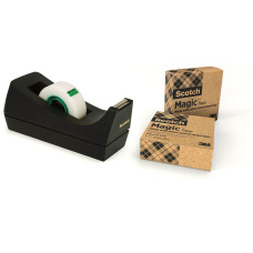 Scotch Tischabroller Magic 19 mm x 33 m, Schwarz
