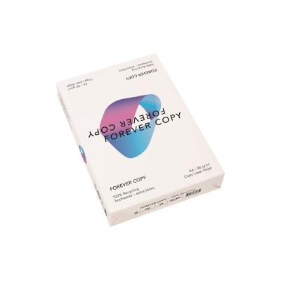 Fischer Papier Kopierpapier Forever Copy A4, Hochweiss, 500 Blatt