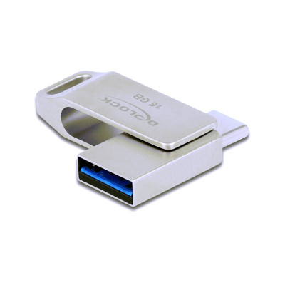 Delock USB-Stick 3.2 Gen 1 USB-C + Typ-A 16 GB Delock USB-Stick 3.2 Gen 1 USB-C + Typ-A 16 GB