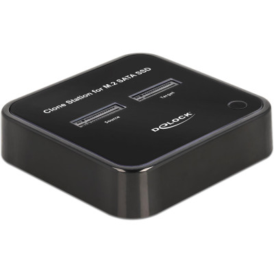 Delock Docking- und Klonstation USB-C – 2x M.2 SATA SSD Delock Docking- und Klonstation USB-C – 2x M.2 SATA SSD