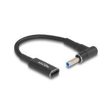 Delock Ladekabel USB-C zu HP 4.5 x 3 mm 90° gewinkelt, 15 cm