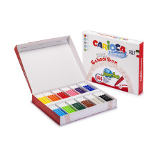 Carioca Fasermaler Schoolbox Jumbo 144-teilig