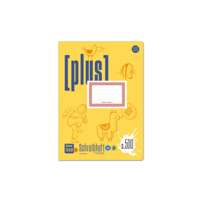 Formati Lernheft Plus S.500, A4, Liniert, Blau Formati Lernheft Plus S.500, A4, Liniert, Blau