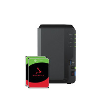 Synology NAS DiskStation DS223, 2-bay Seagate Ironwolf 4 TB Synology NAS DiskStation DS223, 2-bay Seagate Ironwolf 4 TB