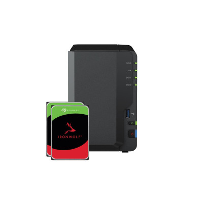 Synology NAS DiskStation DS223, 2-bay Seagate Ironwolf 16 TB Synology NAS DiskStation DS223, 2-bay Seagate Ironwolf 16 TB