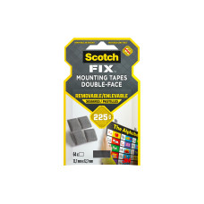 Scotch Montagequadrate Scotch-Fix, 12.7 mm x 12.7 mm, Grau Scotch Montagequadrate Scotch-Fix, 12.7 mm x 12.7 mm, Grau