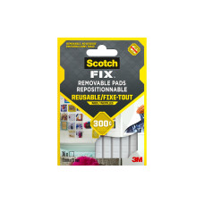 Scotch Klebepads Scotch-Fix, 11 mm x 15 mm, Weiss Scotch Klebepads Scotch-Fix, 11 mm x 15 mm, Weiss