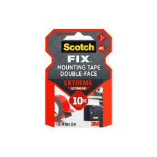 Scotch Aussenmontageband Extreme, 19 mm x 1.5 m, 1 Rolle, Schwarz