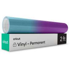 Cricut Vinylfolie Kälteaktiviert 30 x 60 cm, Türkis/Violett