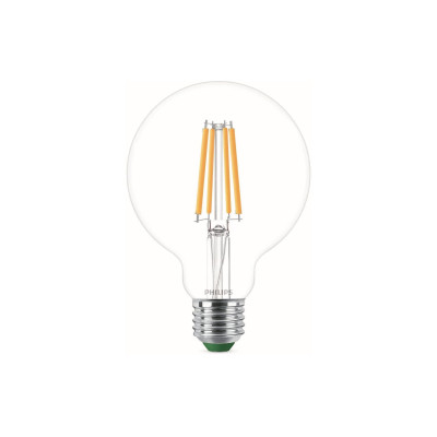 Philips Lampe E27, 4W (60W), Warmweiss, Globe Philips Lampe E27, 4W (60W), Warmweiss, Globe