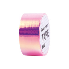 Rico Design Deko-Klebeband Mirror Rainbow 1.9 cm x 5 m, Pink