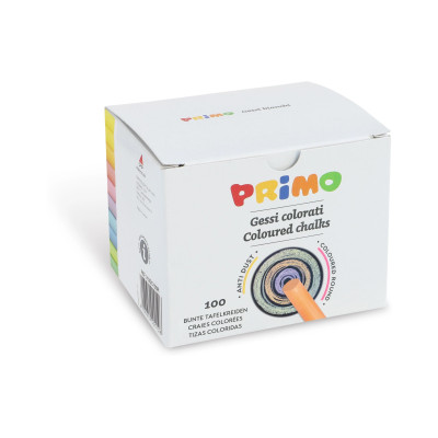 Primo Wandtafelkreide 100 Stück, Mehrfarbig Primo Wandtafelkreide 100 Stück, Mehrfarbig