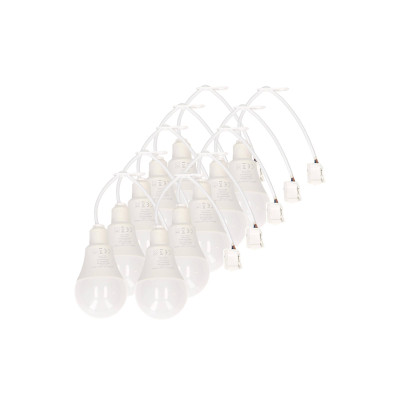 Max Hauri Baustellenlampe LED 4000K, 10 Stück Max Hauri Baustellenlampe LED 4000K, 10 Stück