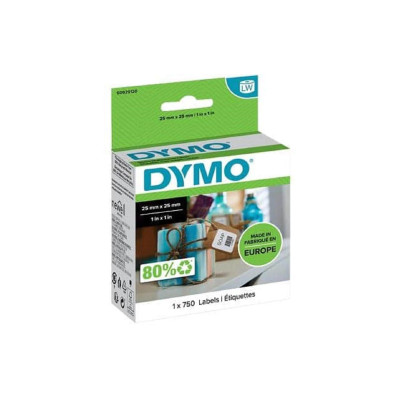DYMO Etikettenrolle Thermo Direct 25 x 25 mm DYMO Etikettenrolle Thermo Direct 25 x 25 mm