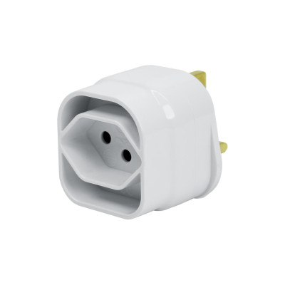 STEFFEN Reiseadapter CH – UK, Weiss