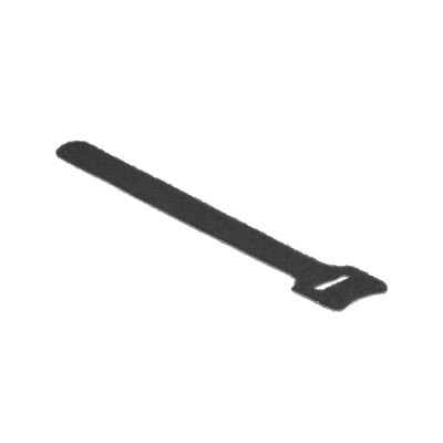 Delock Klettkabelbinder Schwarz 150 mm x 12 mm, 10 Stück