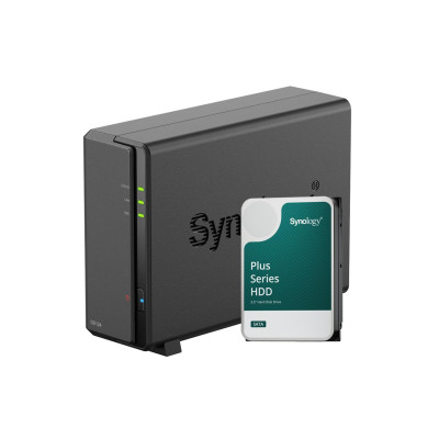 Synology NAS DiskStation DS124 1-bay Synology Plus HDD 6 TB