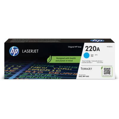 HP Toner 220A – Cyan (W2201A)