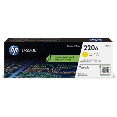 HP Toner 220A – Yellow (W2202A)