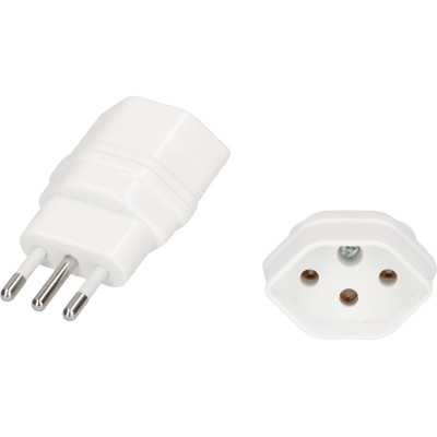 Max Hauri Reiseadapter Italien / Typ 13 3-polig Max Hauri Reiseadapter Italien / Typ 13 3-polig