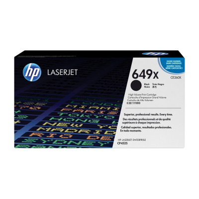 HP Toner Nr. 649X (CE260X) Black
