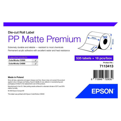 Epson Etikettenrolle 76 x 51 mm
