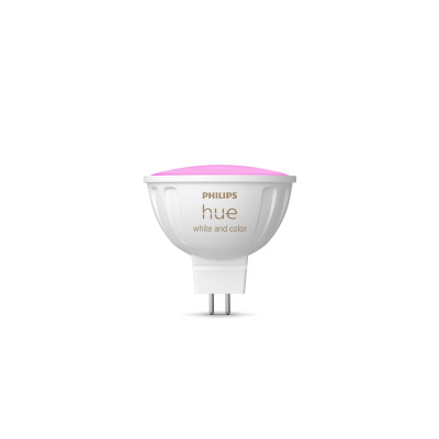 Philips Hue Leuchtmittel White & Col. Amb. MR16 Einzelpack, 400 lm