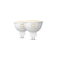 Philips Hue Leuchtmittel 5.1W GU5.3 MR16 White Ambiance Doppelpack