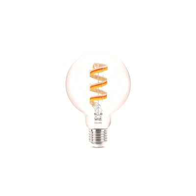 WiZ Leuchtmittel 6.3W (40W) E27 G95 Tunable White & Color