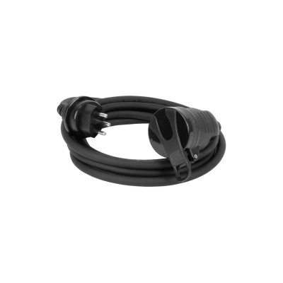 STEFFEN Verlängerungskabel GdV 3 x 1.5 mm2 T13-T13, 5 m, Schwarz STEFFEN Verlängerungskabel GdV 3 x 1.5 mm2 T13-T13, 5 m, Schwarz