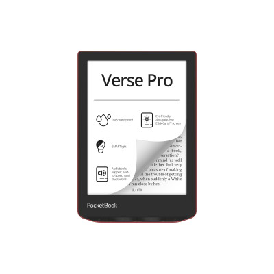PocketBook E-Book Reader Verse Pro Passion Red