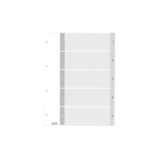 HWB Register A4, PP 1-5, 25 Stück