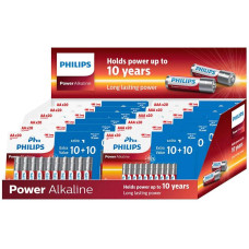 Philips Batterie Alkaline Pack 120 x AA, 120 x AAA