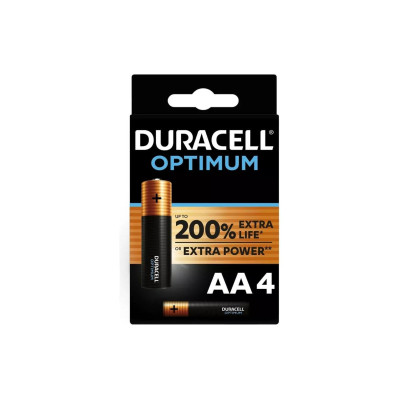 Duracell Batterie Optimum MN1500 4 Stück