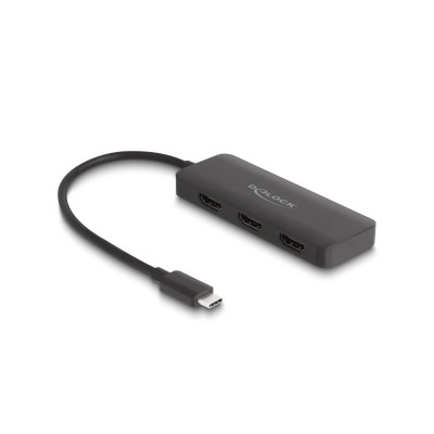 Delock 3-Port Signalsplitter USB-C - 3x HDMI Delock 3-Port Signalsplitter USB-C - 3x HDMI
