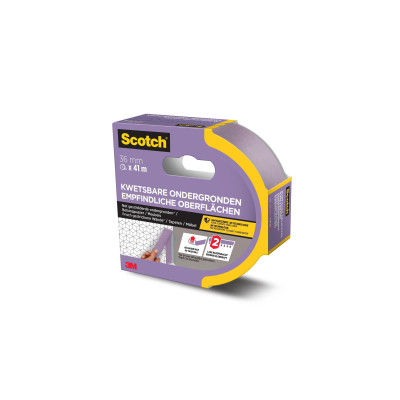 3M Malerabdeckband Scotch SENSITIVE SURFACE, 36 mm x 41 m, Rosa 3M Malerabdeckband Scotch SENSITIVE SURFACE, 36 mm x 41 m, Rosa