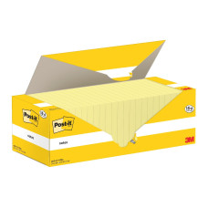 Post-it Notizzettel 3M, 76 x 176 mm, 18+6 Blöcke, Gelb Post-it Notizzettel 3M, 76 x 176 mm, 18+6 Blöcke, Gelb