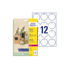 Avery Zweckform Hängeetiketten Tags 60 mm, 10 Blatt, 120 Stück