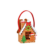 G. Wurm Tasche Lebkuchenhaus Mehrfarbig G. Wurm Tasche Lebkuchenhaus Mehrfarbig
