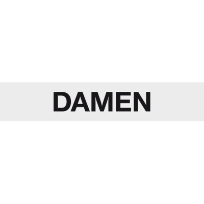 Bätschmann Hinweisschild Damen