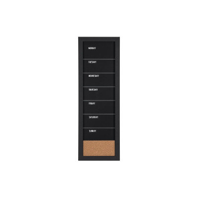 Bi-Office Minikreidetafel Wochenplaner 90 x 30 cm Bi-Office Minikreidetafel Wochenplaner 90 x 30 cm