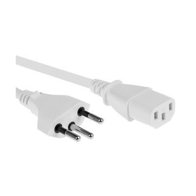 FURBER.power Netzkabel C13-T12 10 m Weiss FURBER.power Netzkabel C13-T12 10 m Weiss