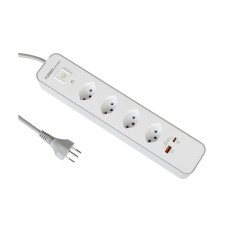 FURBER.power Steckdosenleiste 4 x T13, USB-C, USB-A FURBER.power Steckdosenleiste 4 x T13, USB-C, USB-A