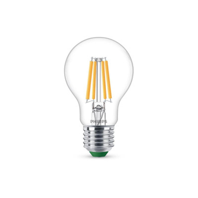 Philips Lampe LED CLA 60W A60 E27 2700K CL UE 2PF/SRT Warmweiss