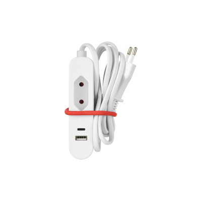 SKROSS Steckdosenleiste 1 x Euro-Steckdose, USB-A+C, 1.5 m SKROSS Steckdosenleiste 1 x Euro-Steckdose, USB-A+C, 1.5 m