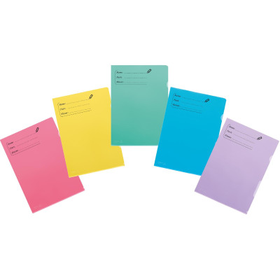 Kolma Sichthülle Fashion Schule A4, assortiert, 10 Stück