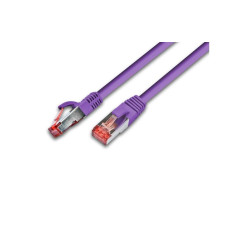 Wirewin Patchkabel Cat 6A, S/FTP, 0.25 m, Violett Wirewin Patchkabel Cat 6A, S/FTP, 0.25 m, Violett